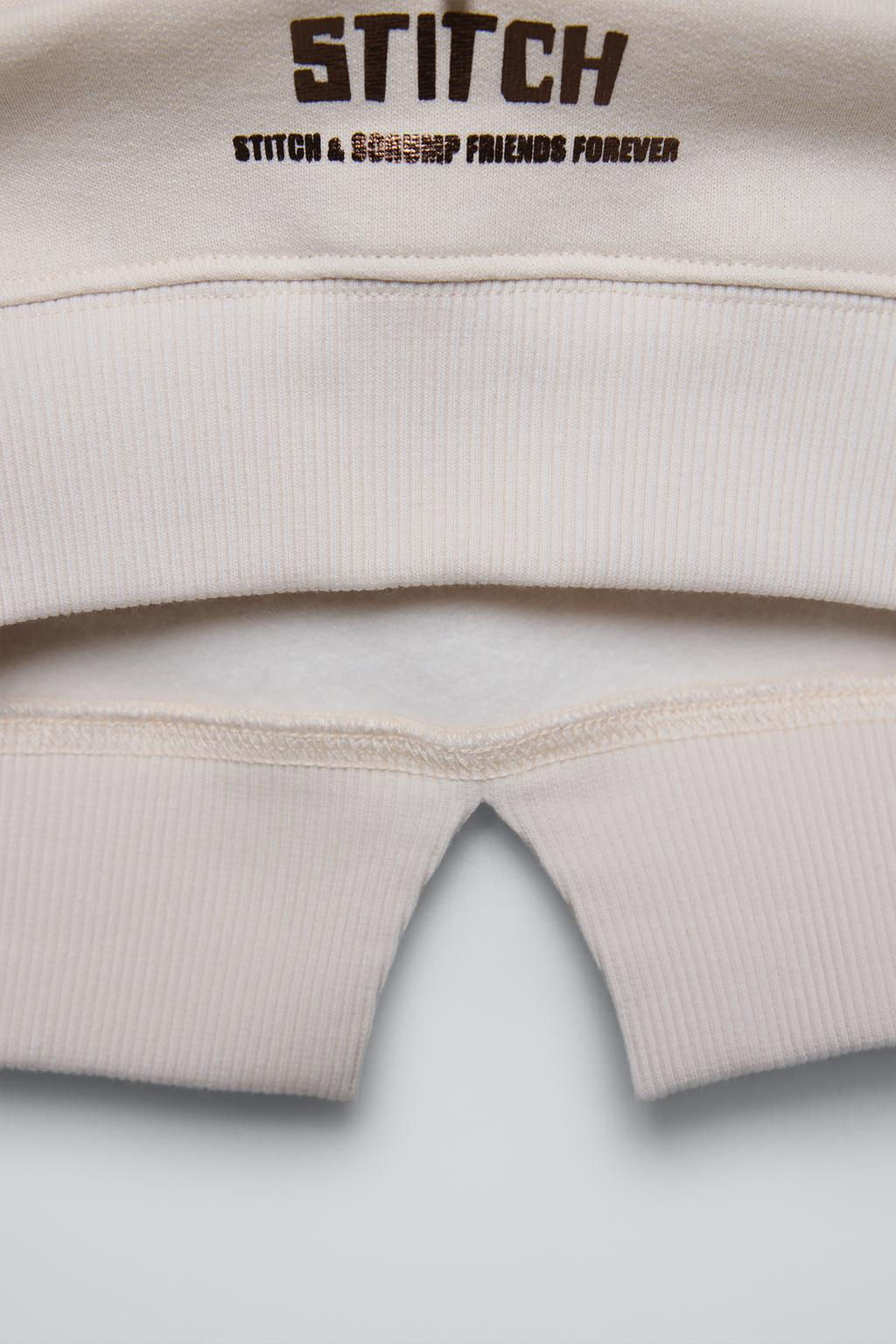 LILO & STITCH  DISNEY GLITTER SWEATSHIRT - Zara фото 5