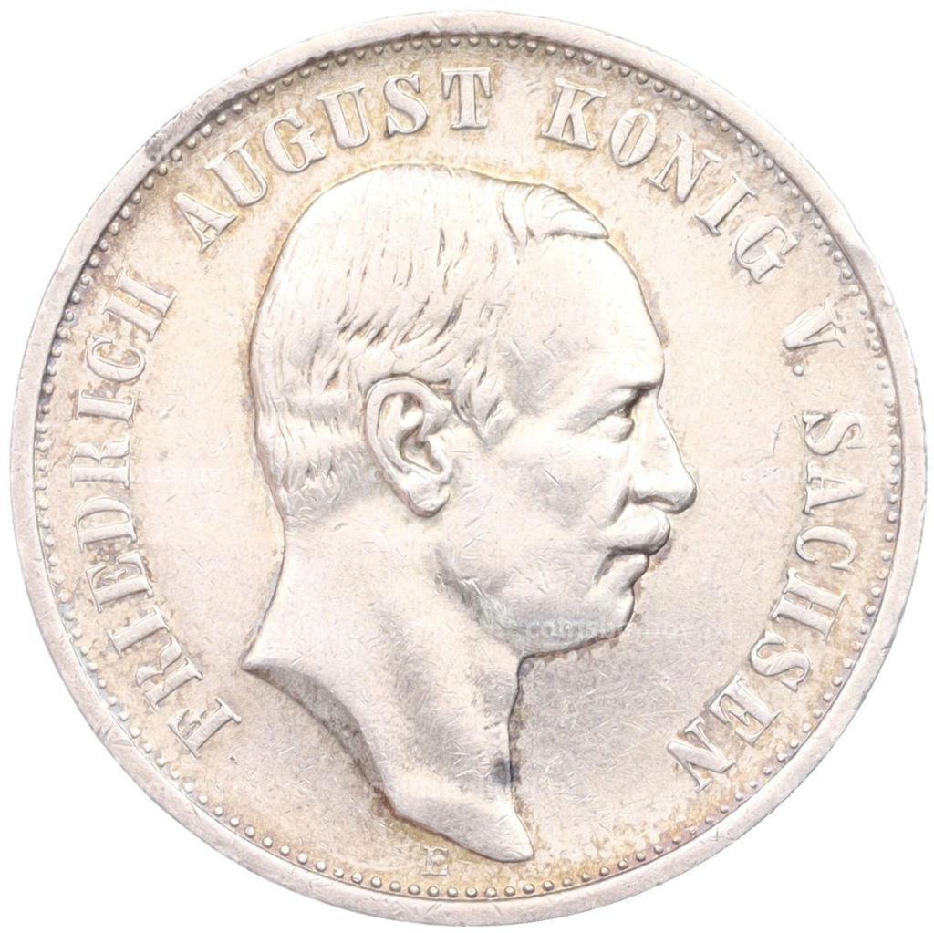 3 марки 1911 года E Германия (Cаксония)