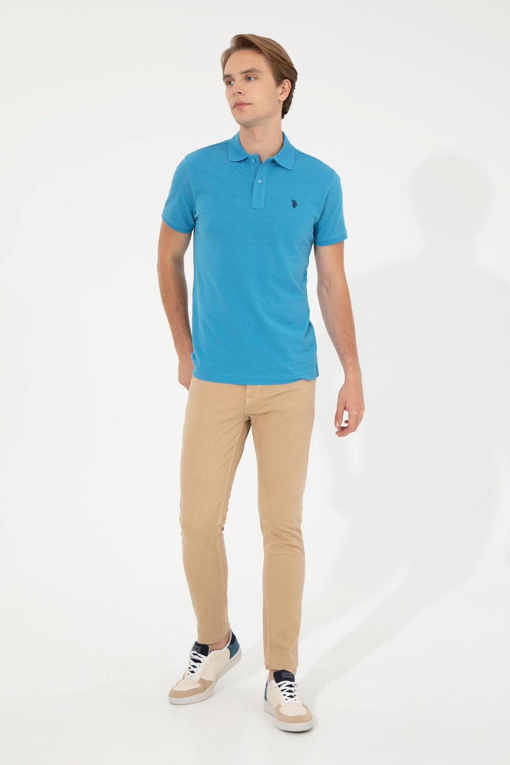 Erkek Kobalt Basic Polo Yaka Ti__rt