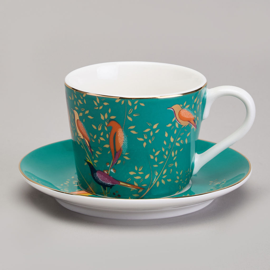 КОФЕЙНЫЙ НАБОР LEFARD GOLDEN BIRDS НА 2 ПЕР. 4 ПР. 120 МЛ  фото 3