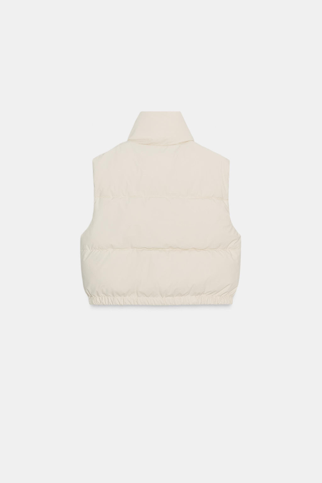 RUBBERISED QUILTED GILET - Zara фото 2