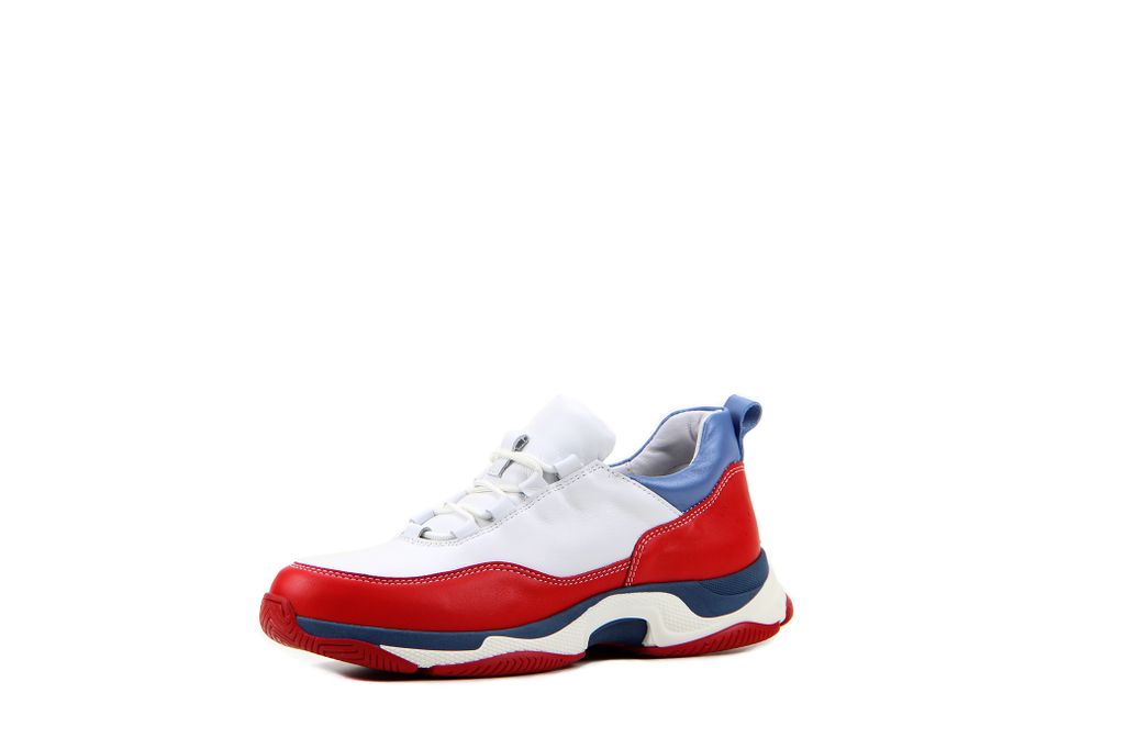 Кроссовки EDART 155.crossred.white/red