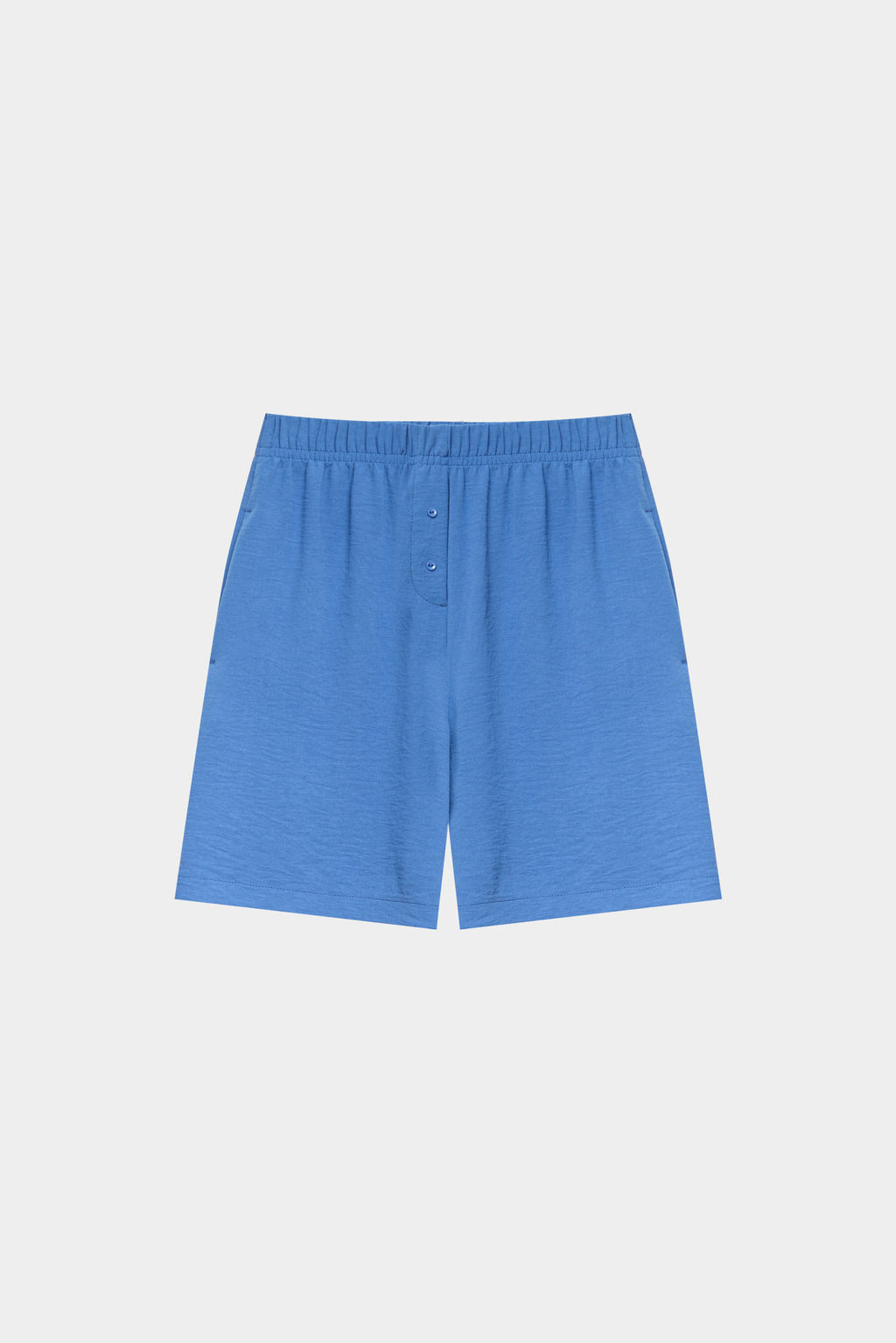Шорты из жатого хлопка на резинке - Mollis фото 5