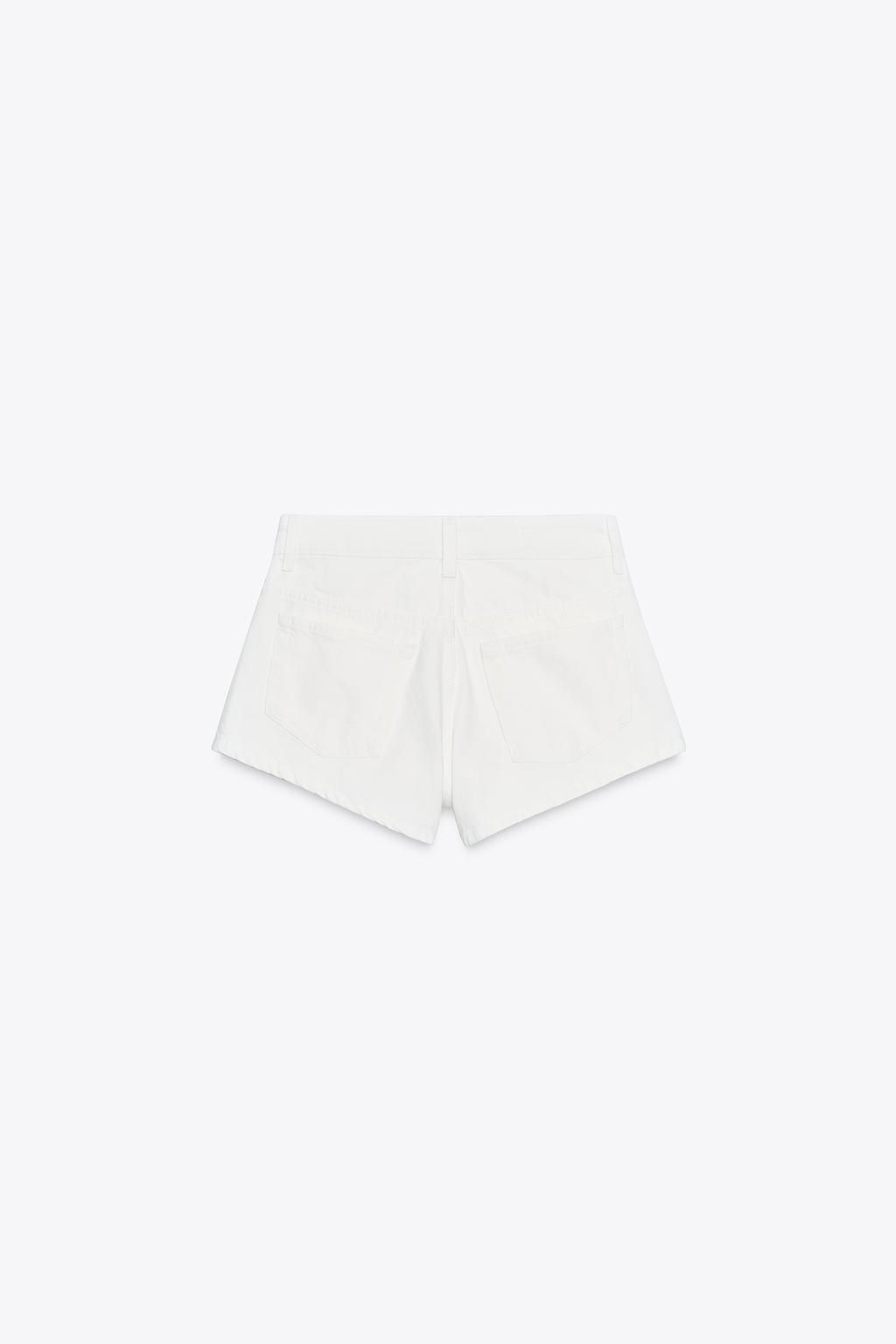 TRF CHINO DENIM SHORTS - Zara фото 5