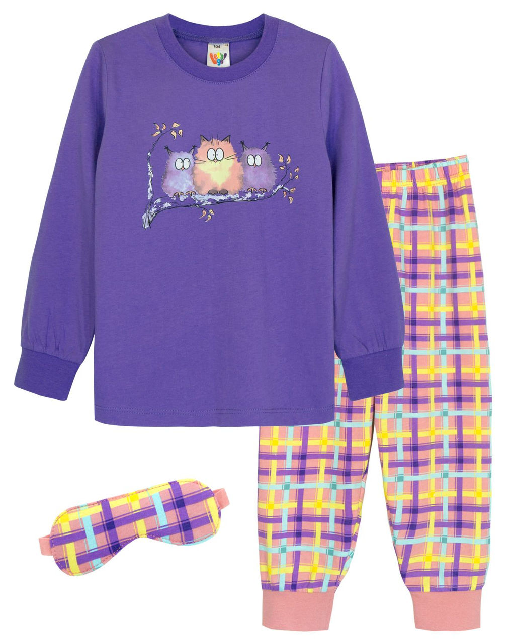Пижама для девочки 91222 Lets go - Let's go фото 5