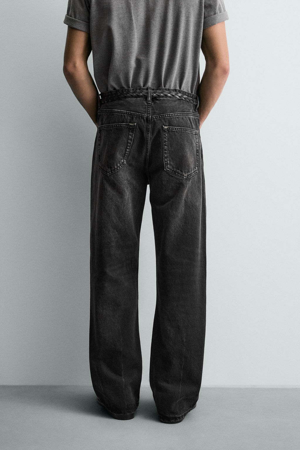 JEANS LOOSE FIT / Carb?n - Zara фото 3