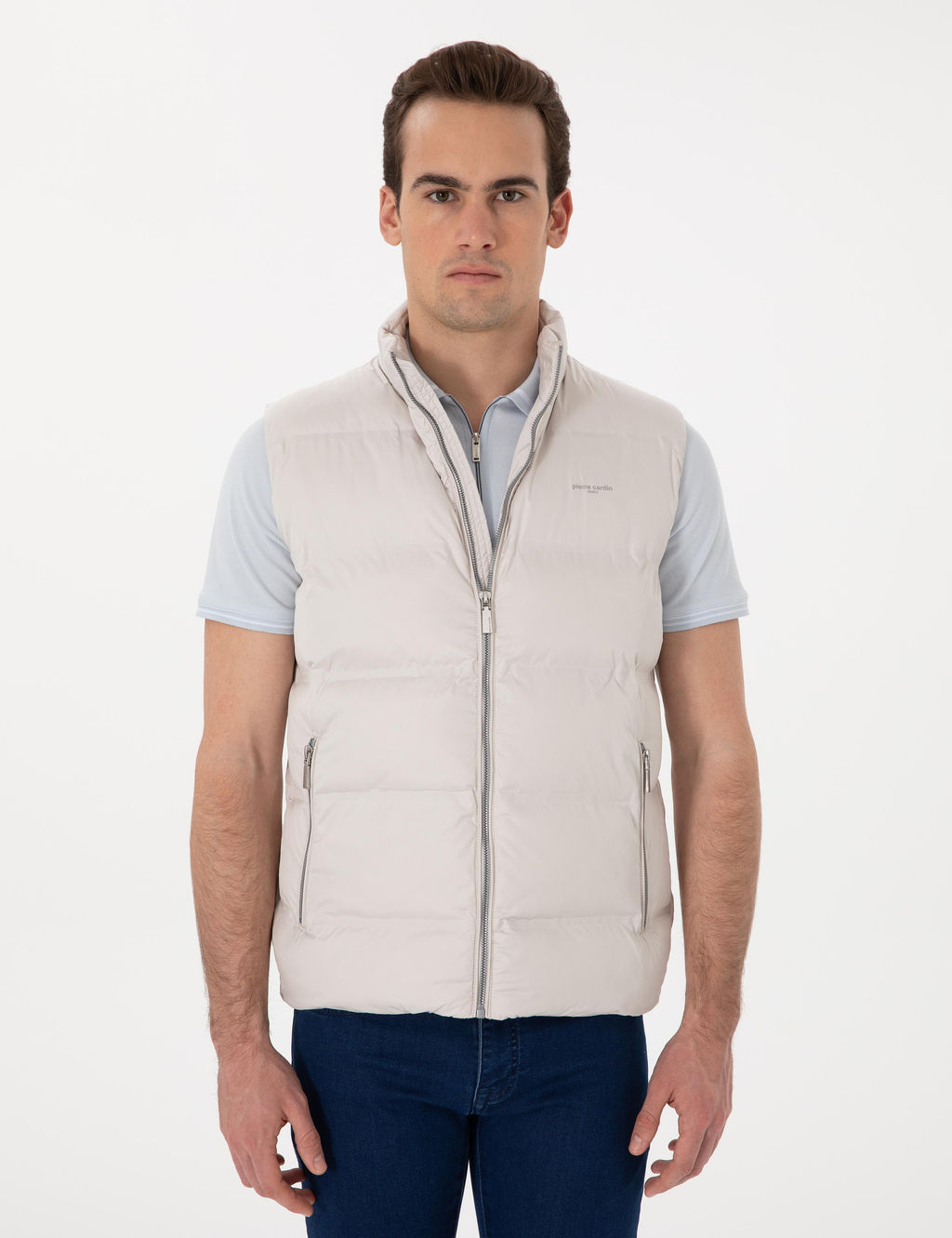 Ekru Dolgulu _i_me Yelek - Pierre cardin фото 3