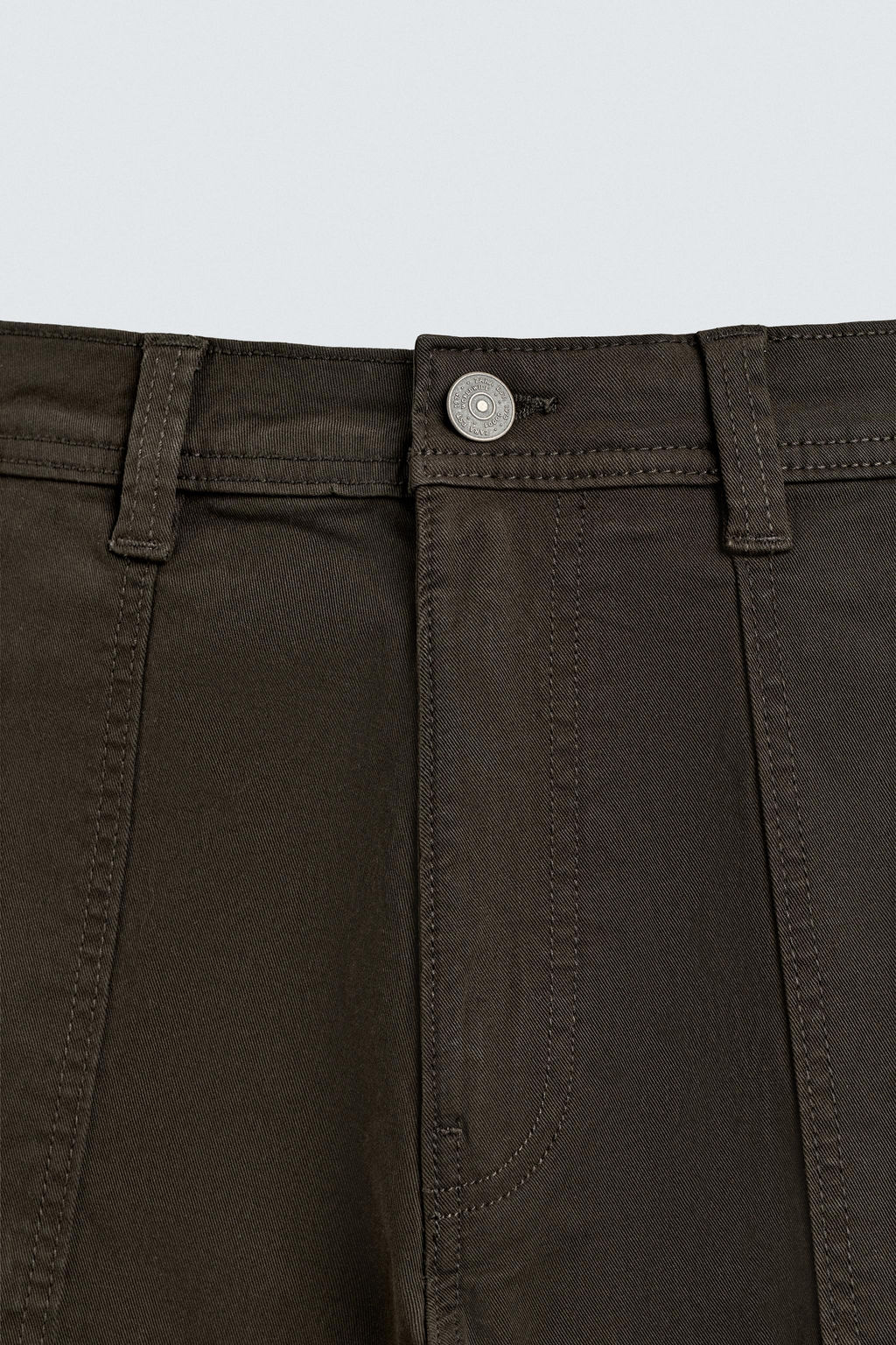 RELAXED FIT CARGO TROUSERS - Zara фото 8