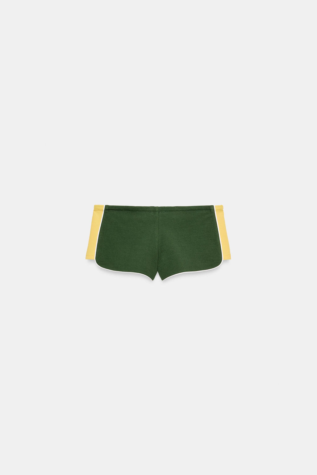SHORTS MINI BANDA LATERAL / Verde - Zara фото 4