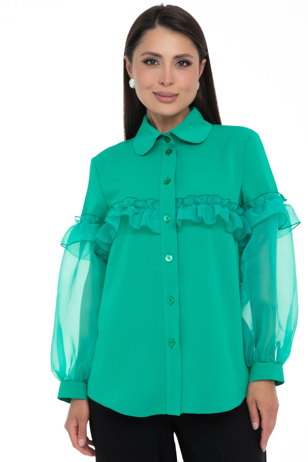 Блуза Очень красивая(изумруд)