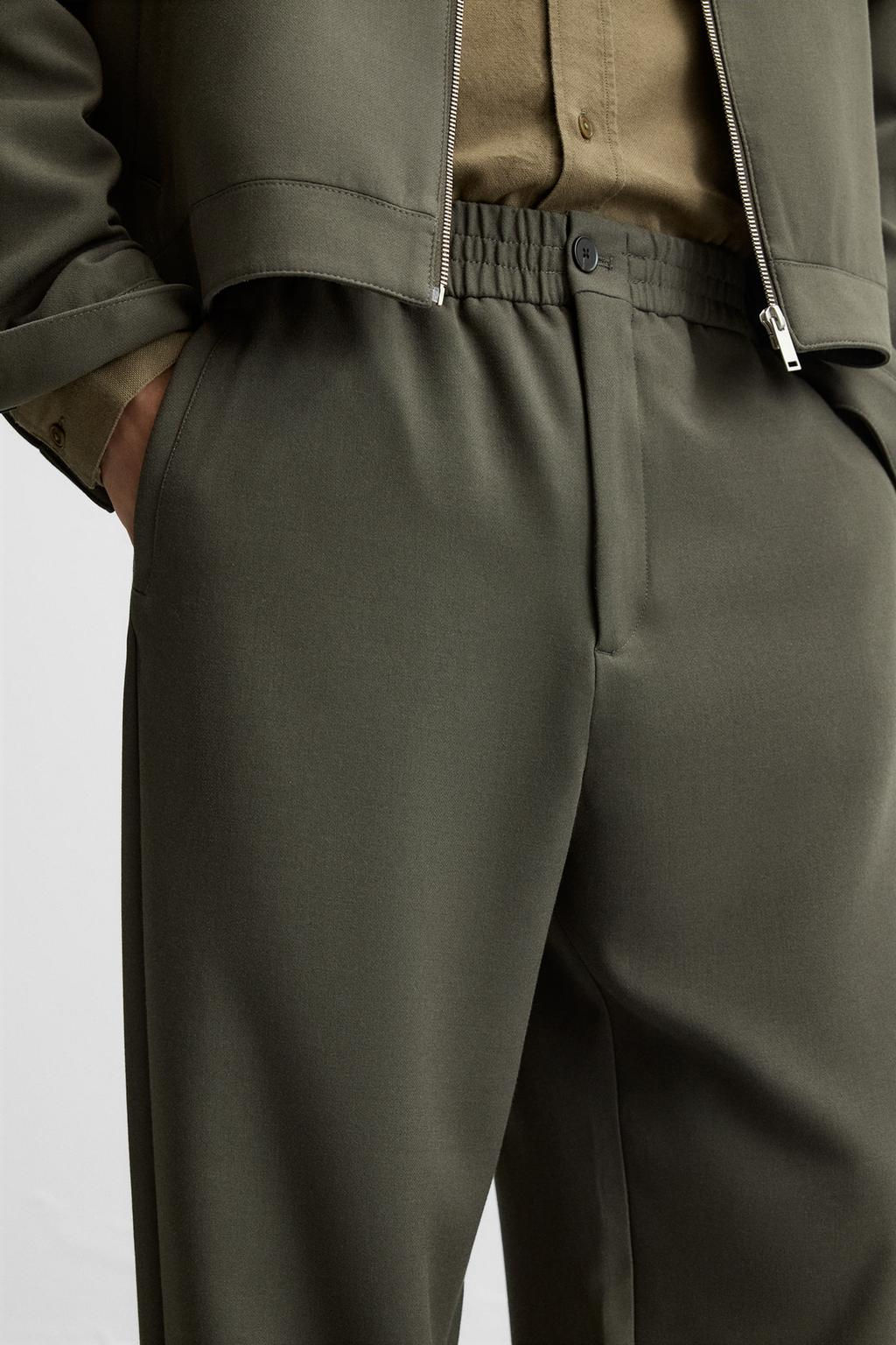 REGULAR FIT TROUSERS - Zara фото 6