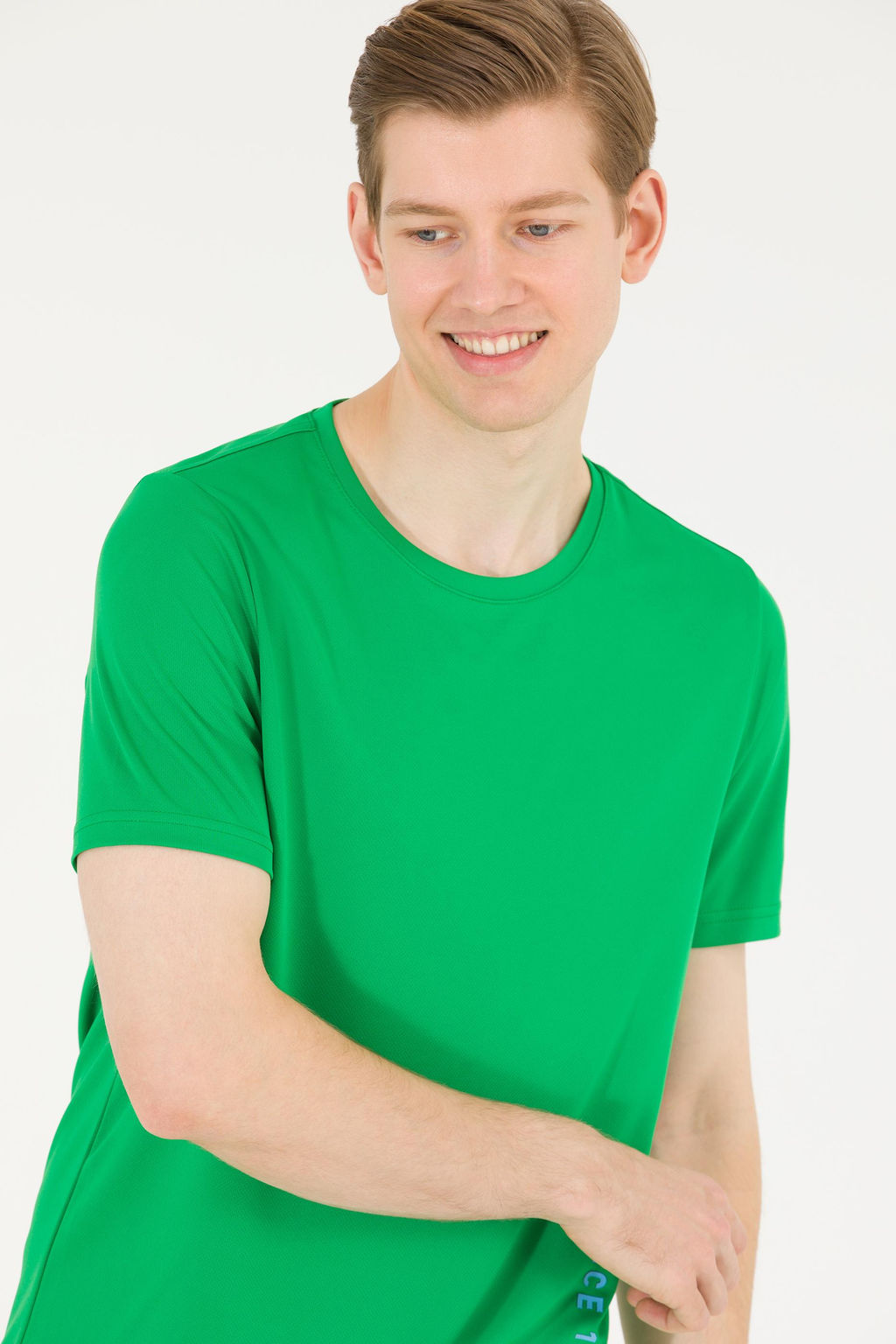 Мужская футболка с круглым вырезом Apple Green - U.s. polo assn фото 16