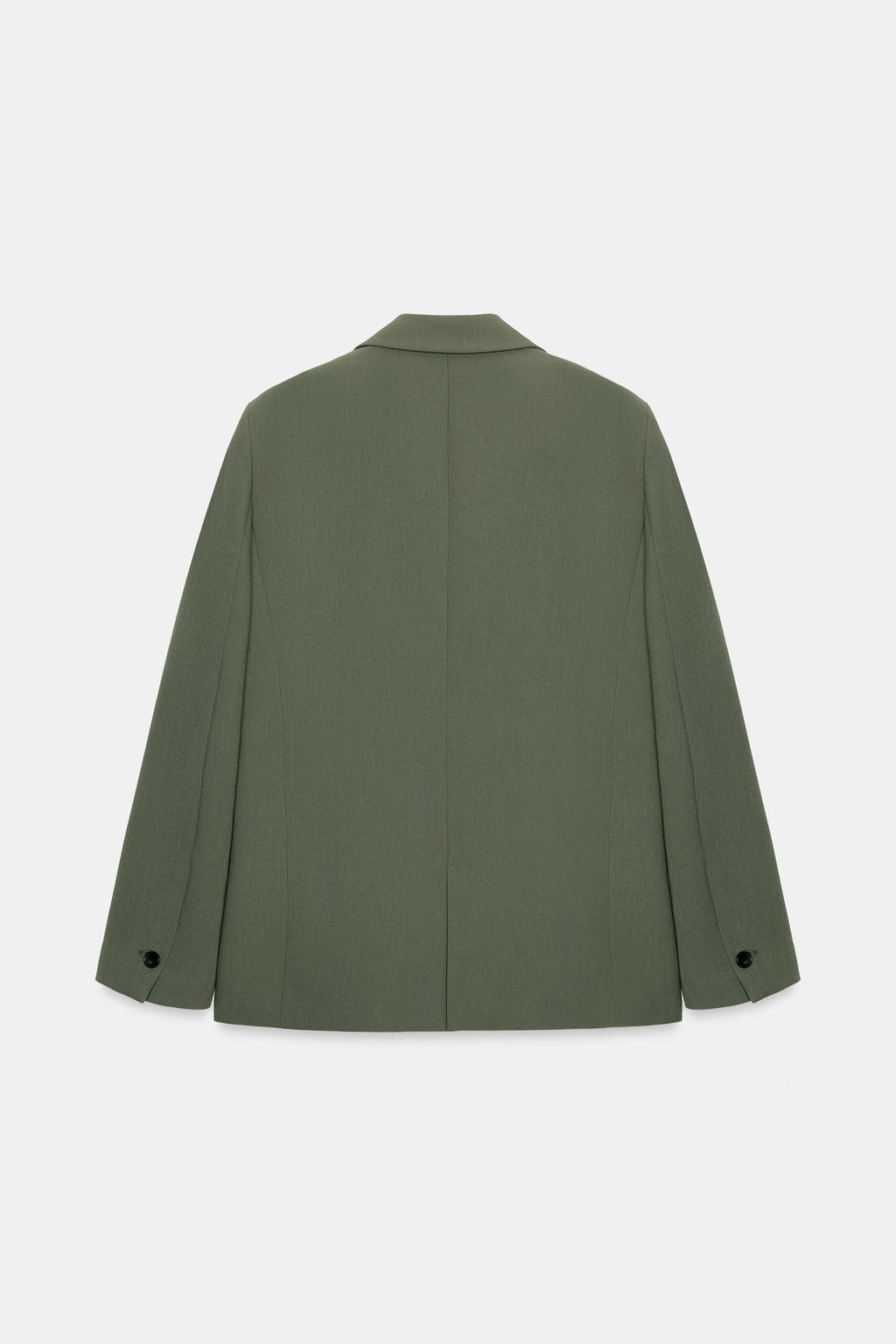 BLAZER RECTA HOMBRERAS / Khaki - Zara фото 8