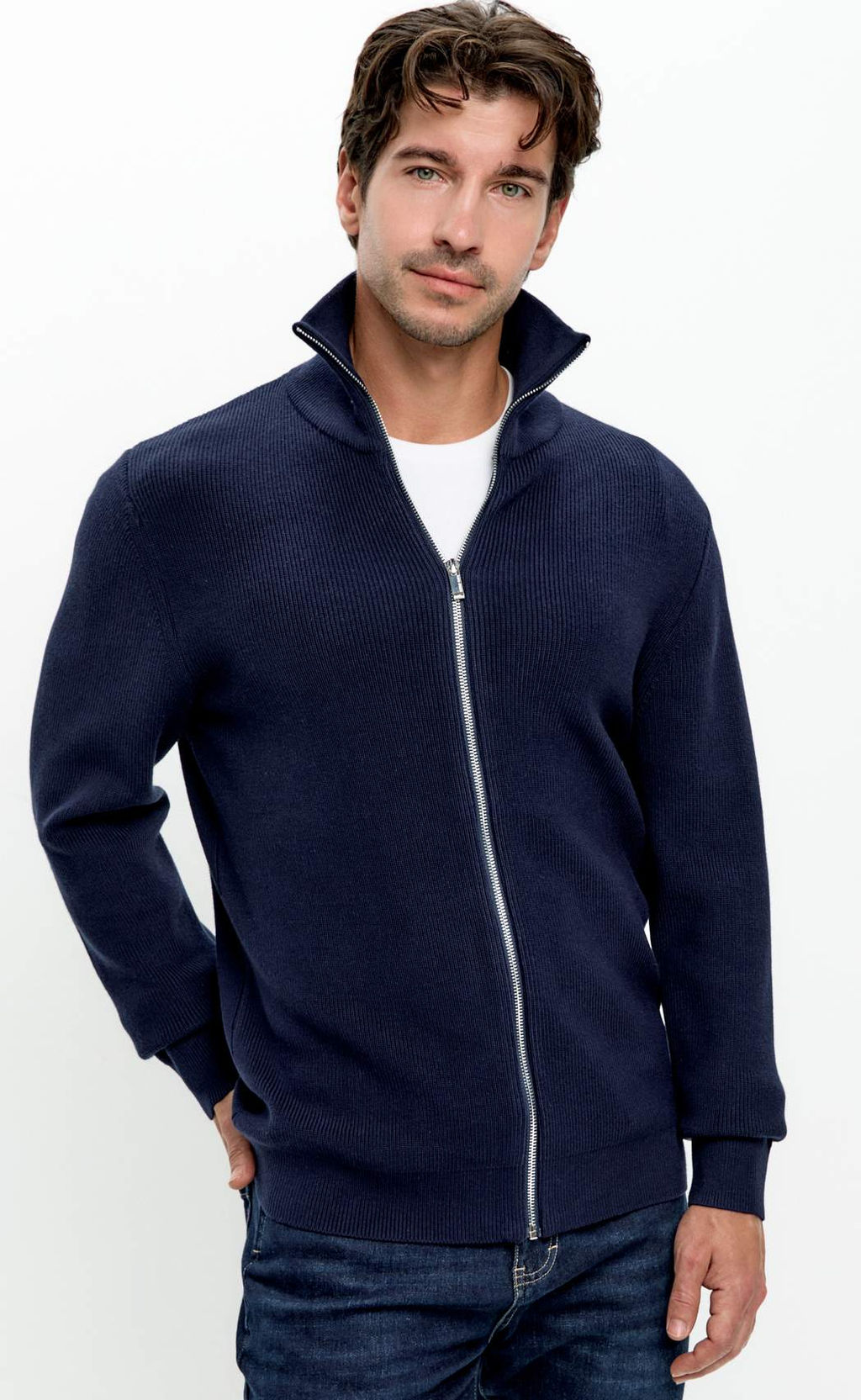 Кардиган F511-1551 navy - Fine joyce фото 4