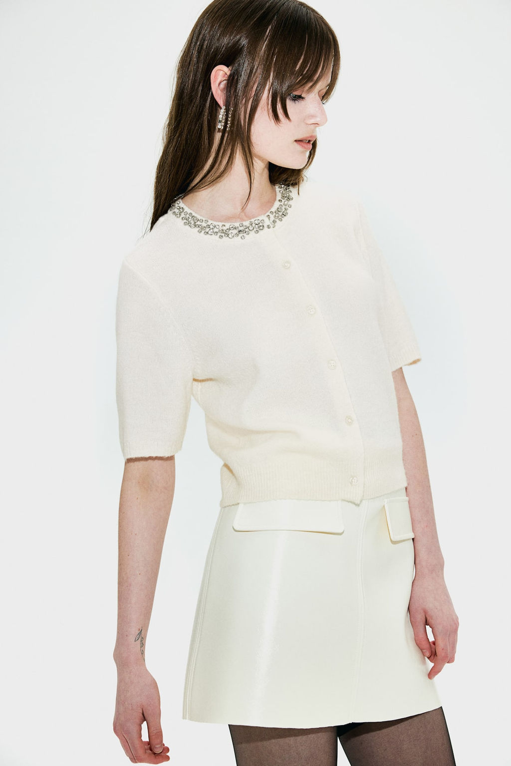 Cardigan con strass - H&m фото 2