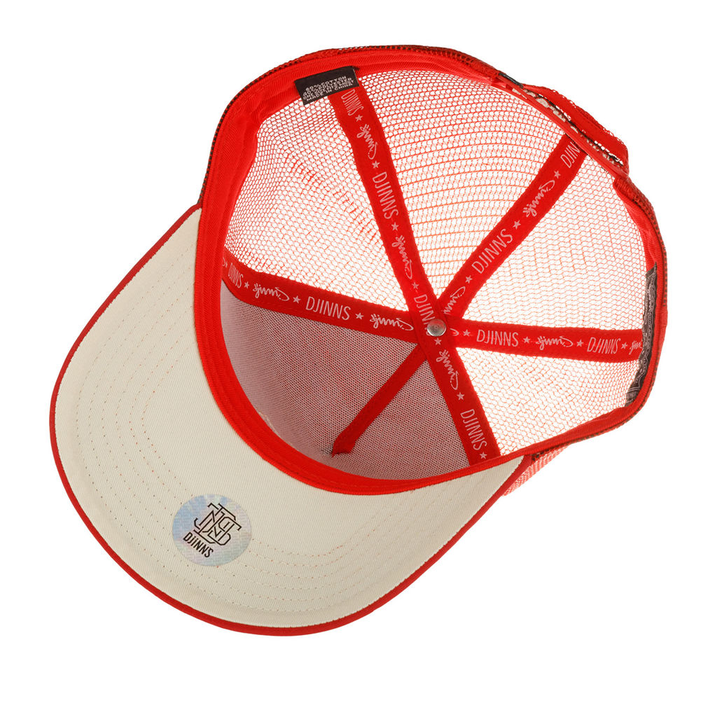 Бейсболка DJINNS арт. HFT Future RipStop (красный)