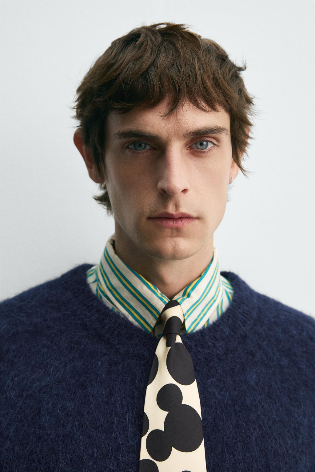 TEXTURED CARDIGAN HARRY LAMBERT FOR ZARA X DISNEY  фото 7