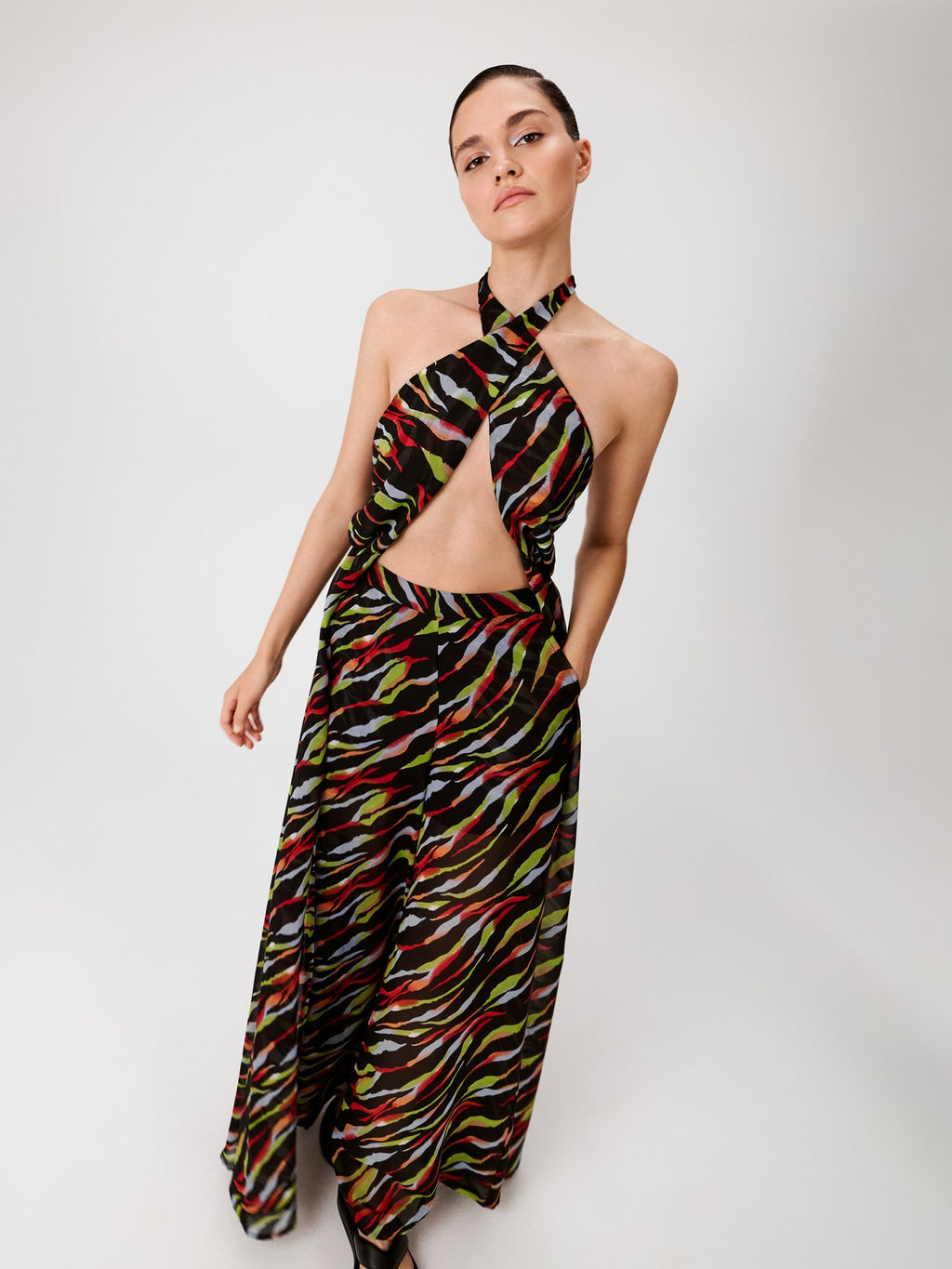 Брюки жен. Karianna черный принт - Infinity Lingerie фото 8