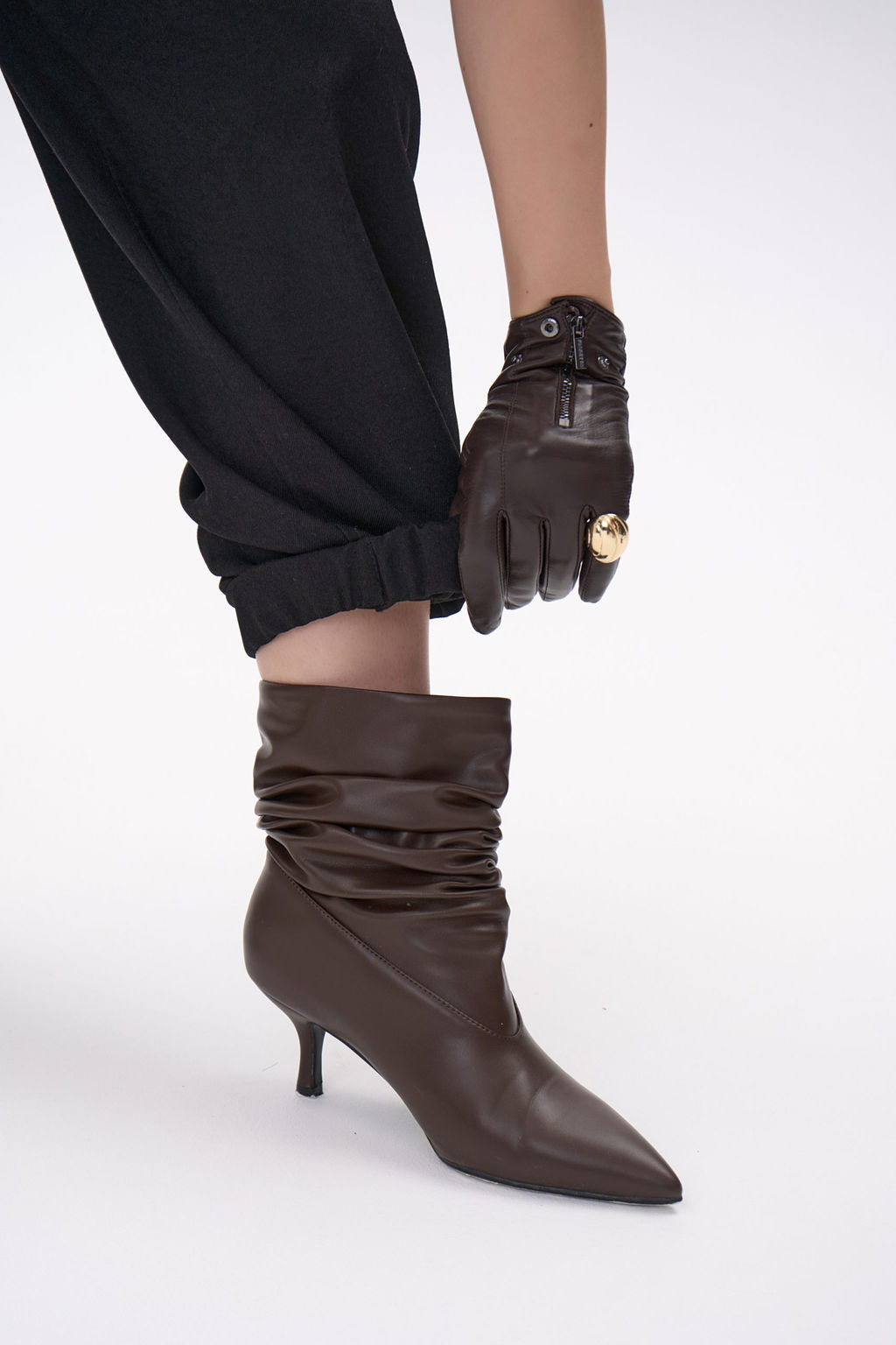 Брюки  алладины Джуди (чёрный) - Эльза фото 3