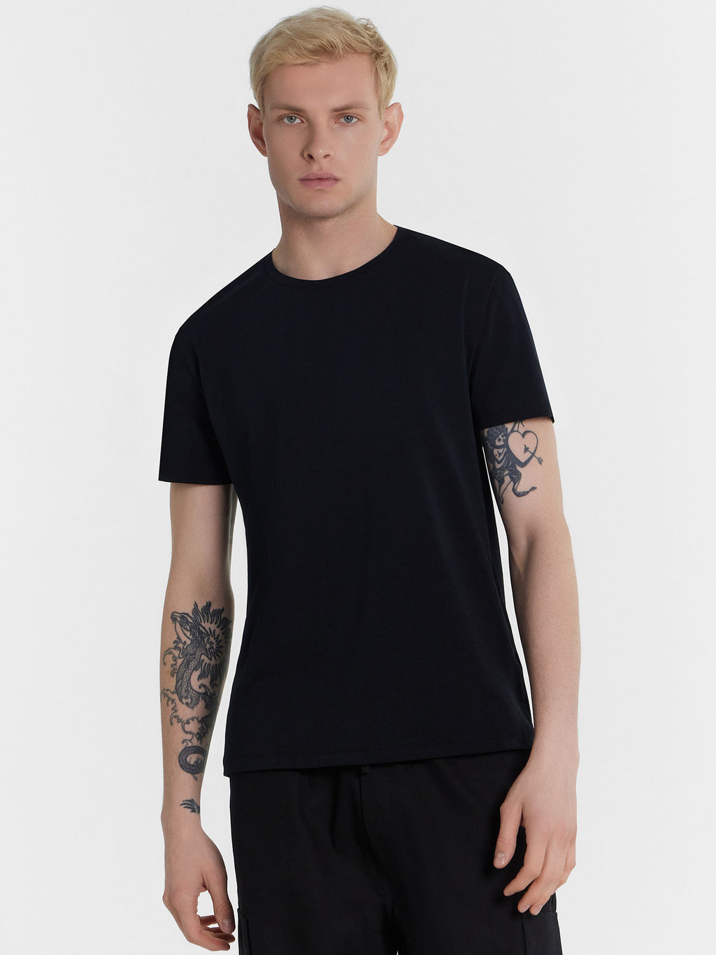 Футболка мужская черная черный 111926 - Mark formelle фото 3