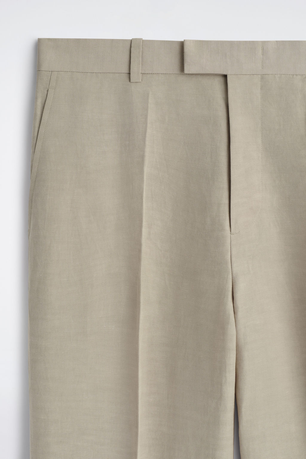PANTAL?N DE LINO RELAXED FIT STRAIGHT LEG - H&m фото 7