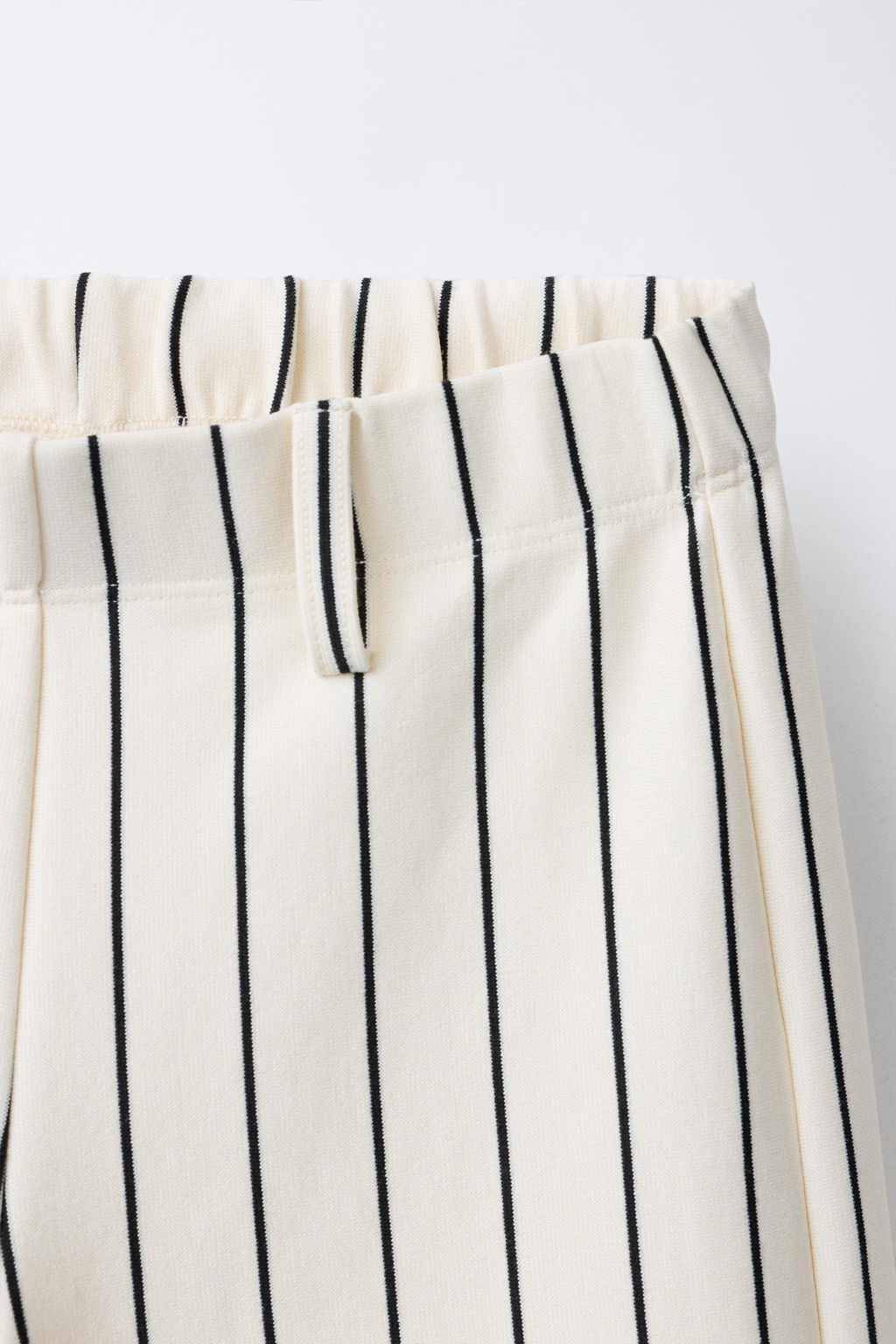 PANTAL?N RAYAS WIDE LEG / Crudo - Zara фото 3