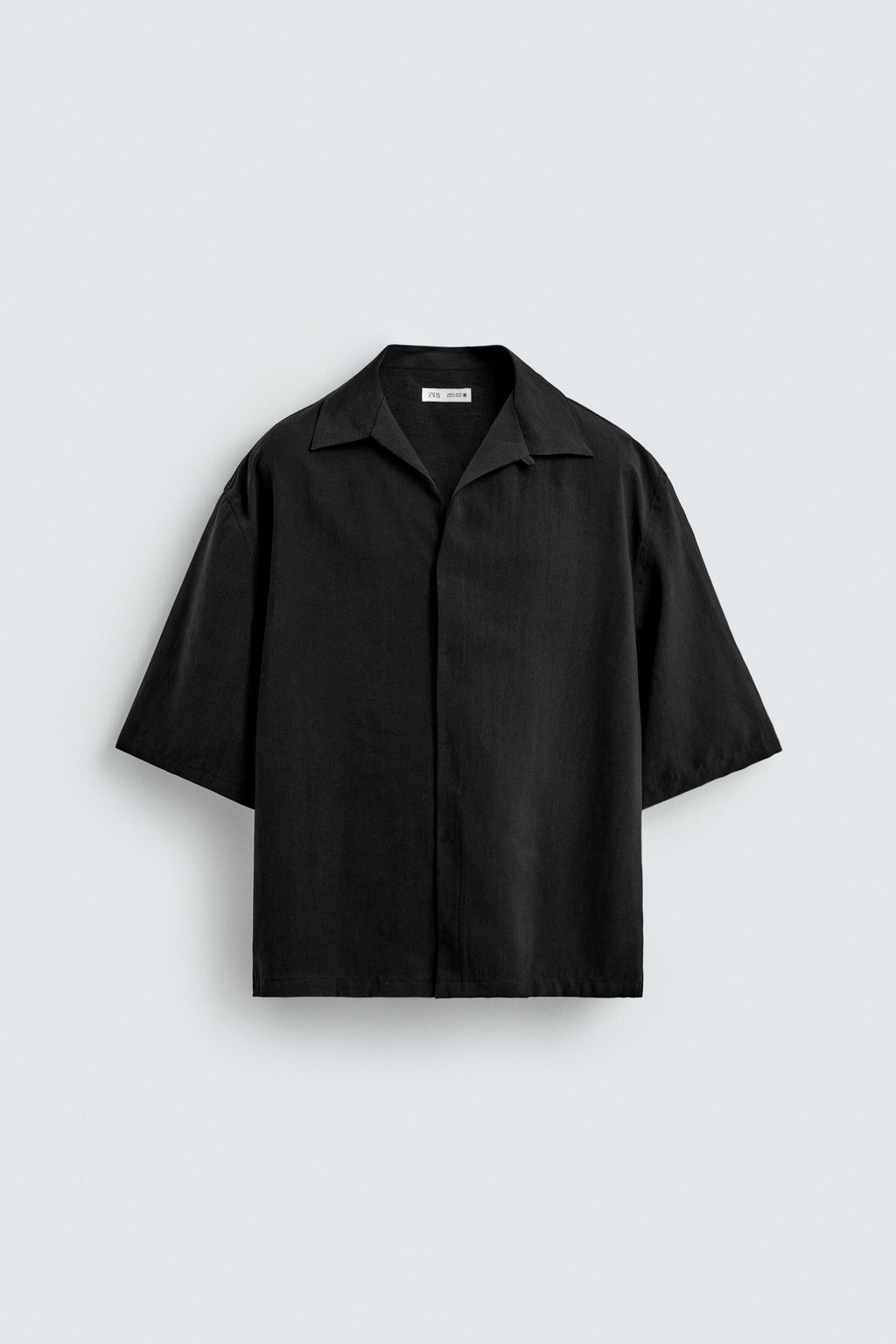 RELAXED FIT FLOWING SHIRT - Zara фото 7