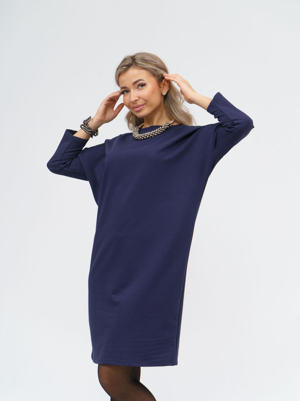 890 Платье "Синий"
