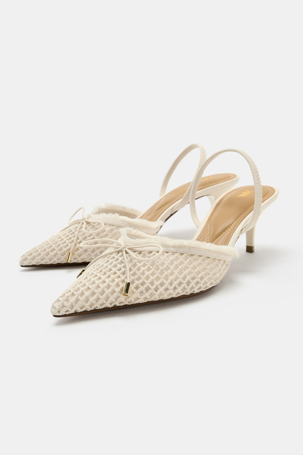 ZAPATO DESTALONADO LAZO / Blanco - Zara фото 4