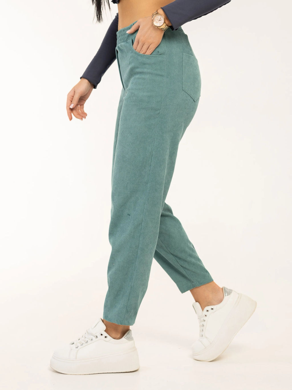 Вельветовые Брюки - Барболета фото 76