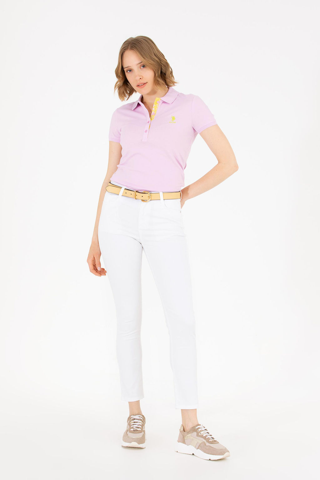 U. S. Polo Assn Женские белые брюки - U.s. polo assn фото 4
