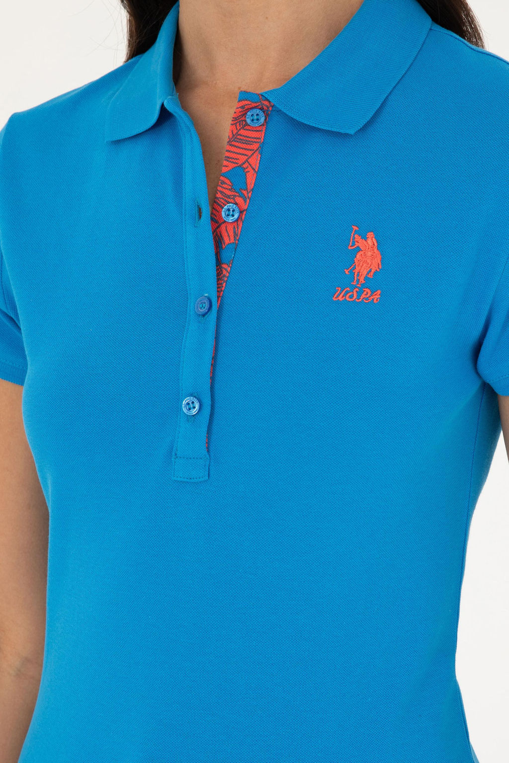 Kad_n Saks Basic Polo Yaka Ti__rt Sepette S_rpriz _ndirim - U.s. polo assn фото 7