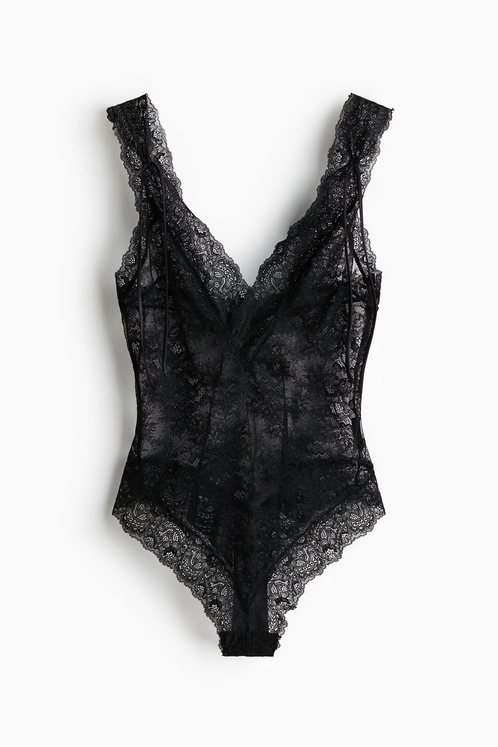 Body de encaje con escote profundo - H&m фото 2
