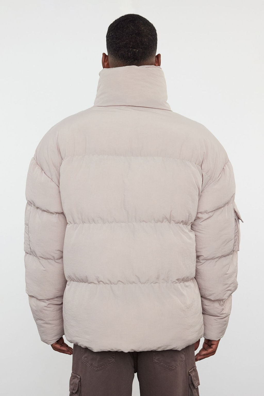 TRENDYOL MAN Unisex Tas Taslan Relaxed Fit K?sl?k Sisme Mont TMNAW25MO00007 - Trendyolmilla фото 14