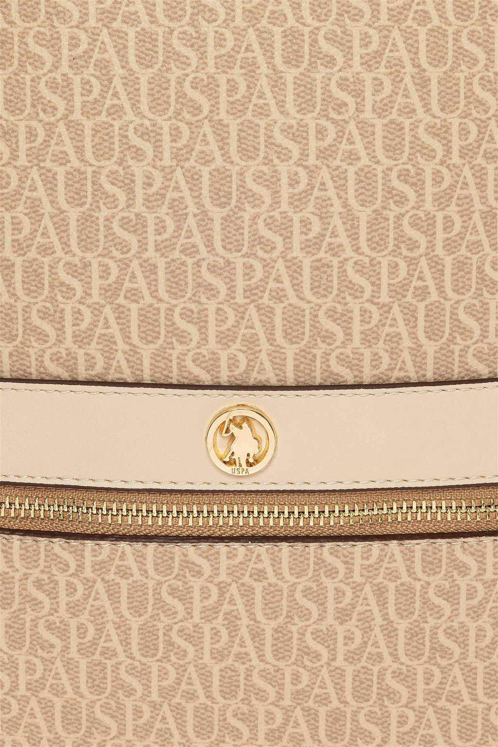 Женский бежевый рюкзак Неожиданная скидка в корзине - U.s. polo assn фото 5