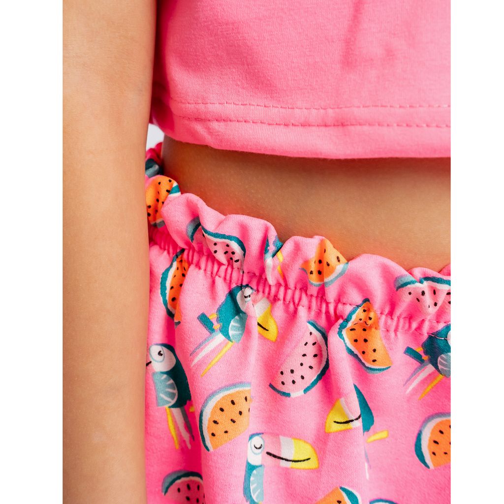 Комплект шорты футер 2х нитка петля, футболка кулирка лайкра 7339100101