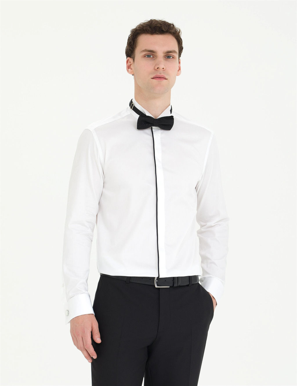 Beyaz Slim Fit Smokin G_mlek - Pierre cardin фото 3