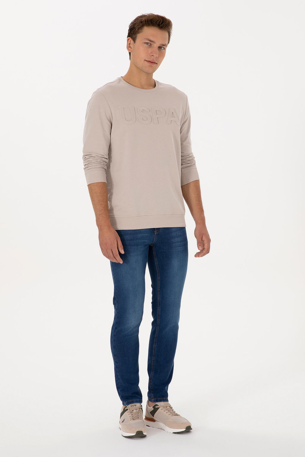 Erkek Mavi Slim Fit Jean Pantolon - U.s. polo assn фото 3