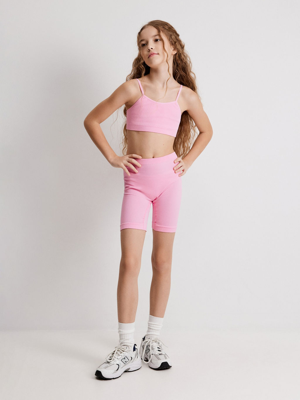 Комплект детский Acoola Mohana топ и шорты полиамид с полиуретаном розовый