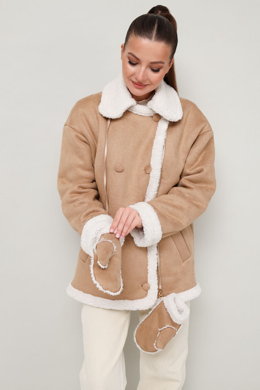 Дубленка 11-426 - Pur pur фото 2