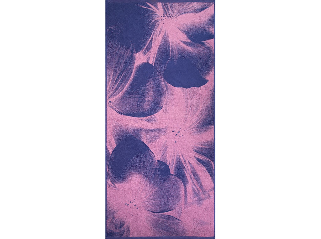 Полотенце махровое 6с102.411ж1 Аромат весны(пурпурн3) 67х150см