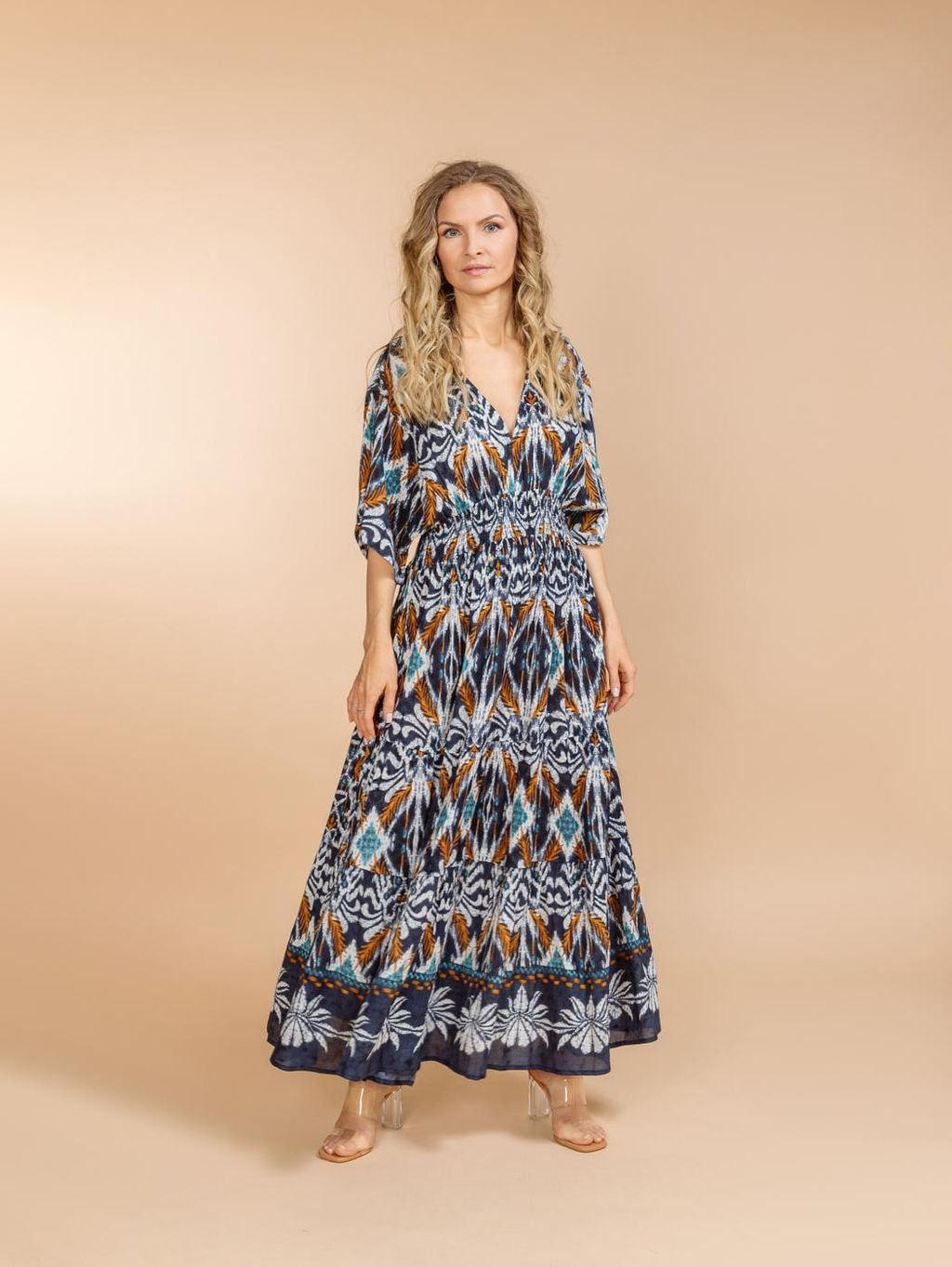 Платье (вискоза) №25-311-3 (Лето-2025)