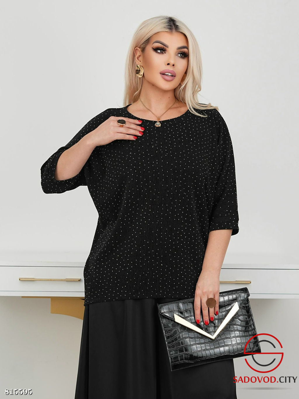 Блузка женская из люрекса - Bruno фото 5