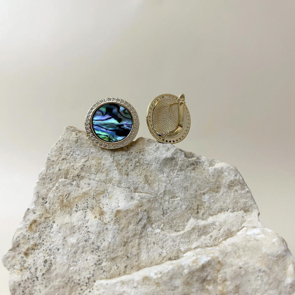 503442480 Серьги с английским замком - J.prettier фото 2