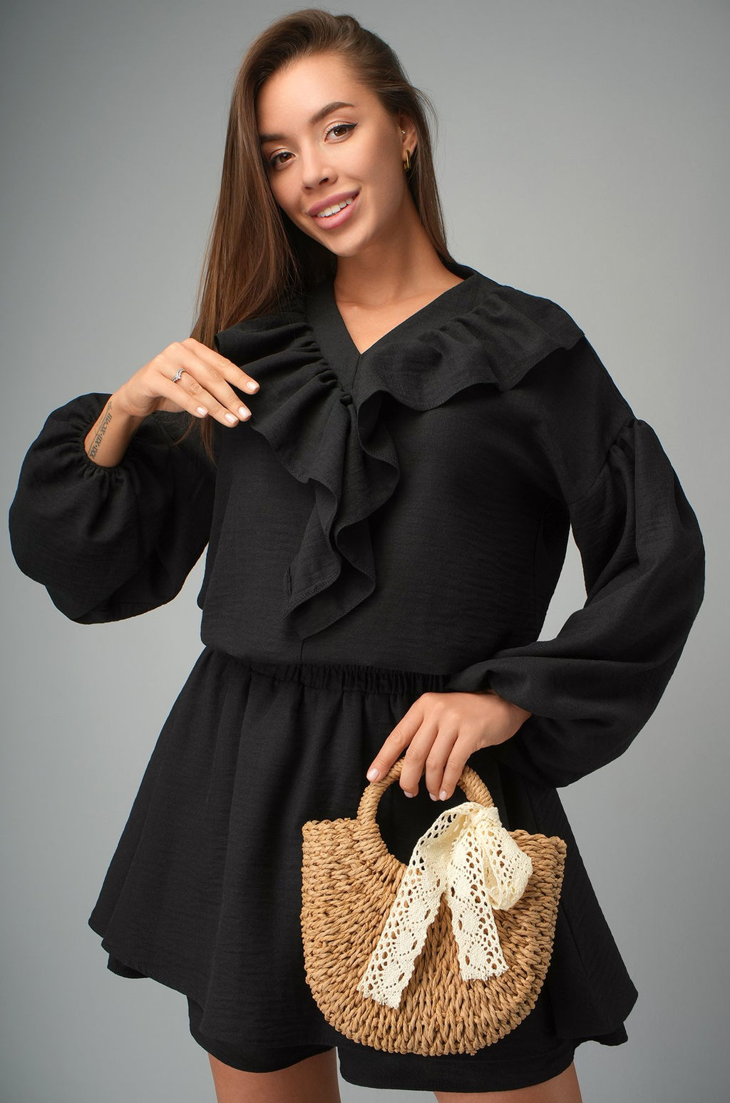 Женский льняной костюм Happyfox