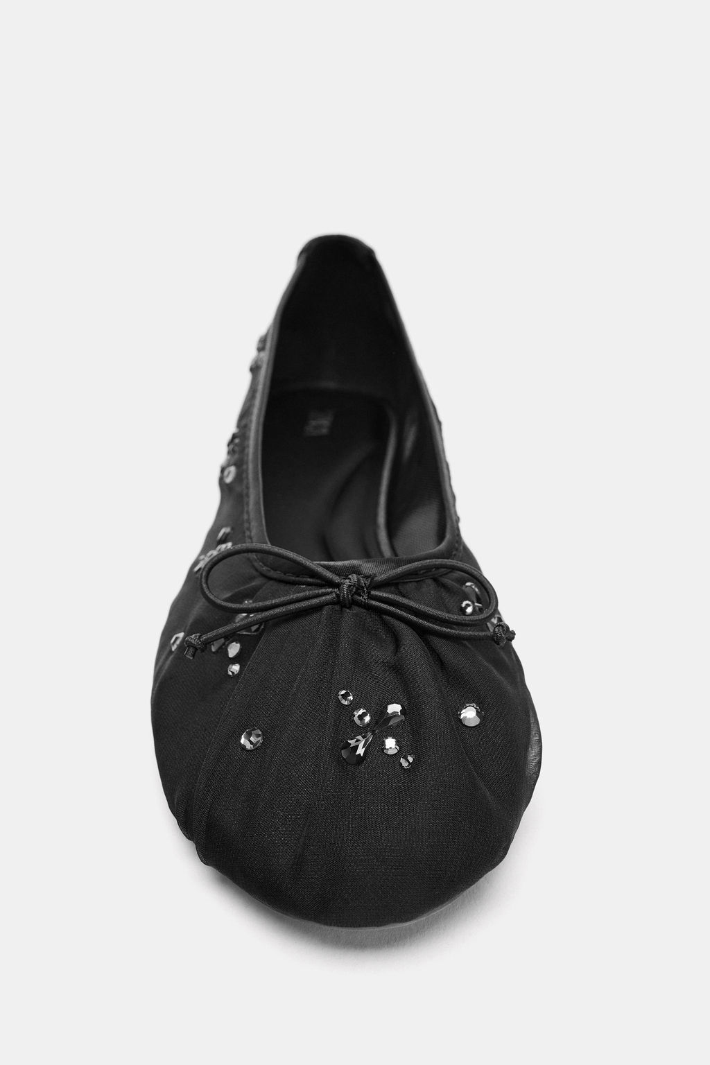 SHINY MESH BALLERINAS - Zara фото 5