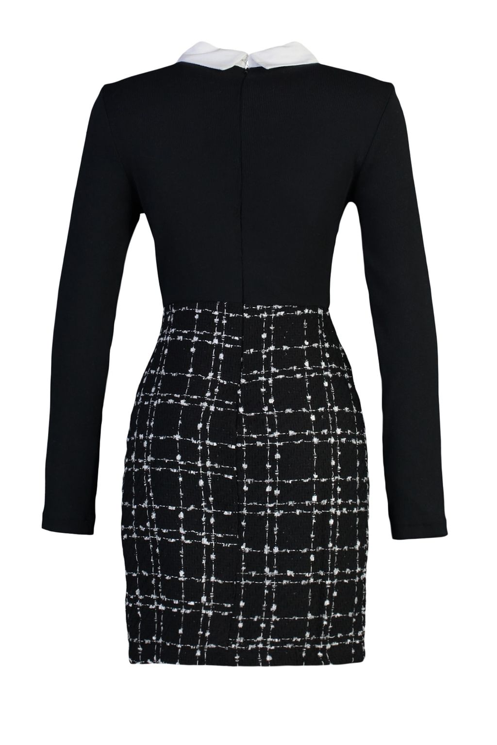 Siyah Tuvit Dokuma Elbise TWOAW21EL0454