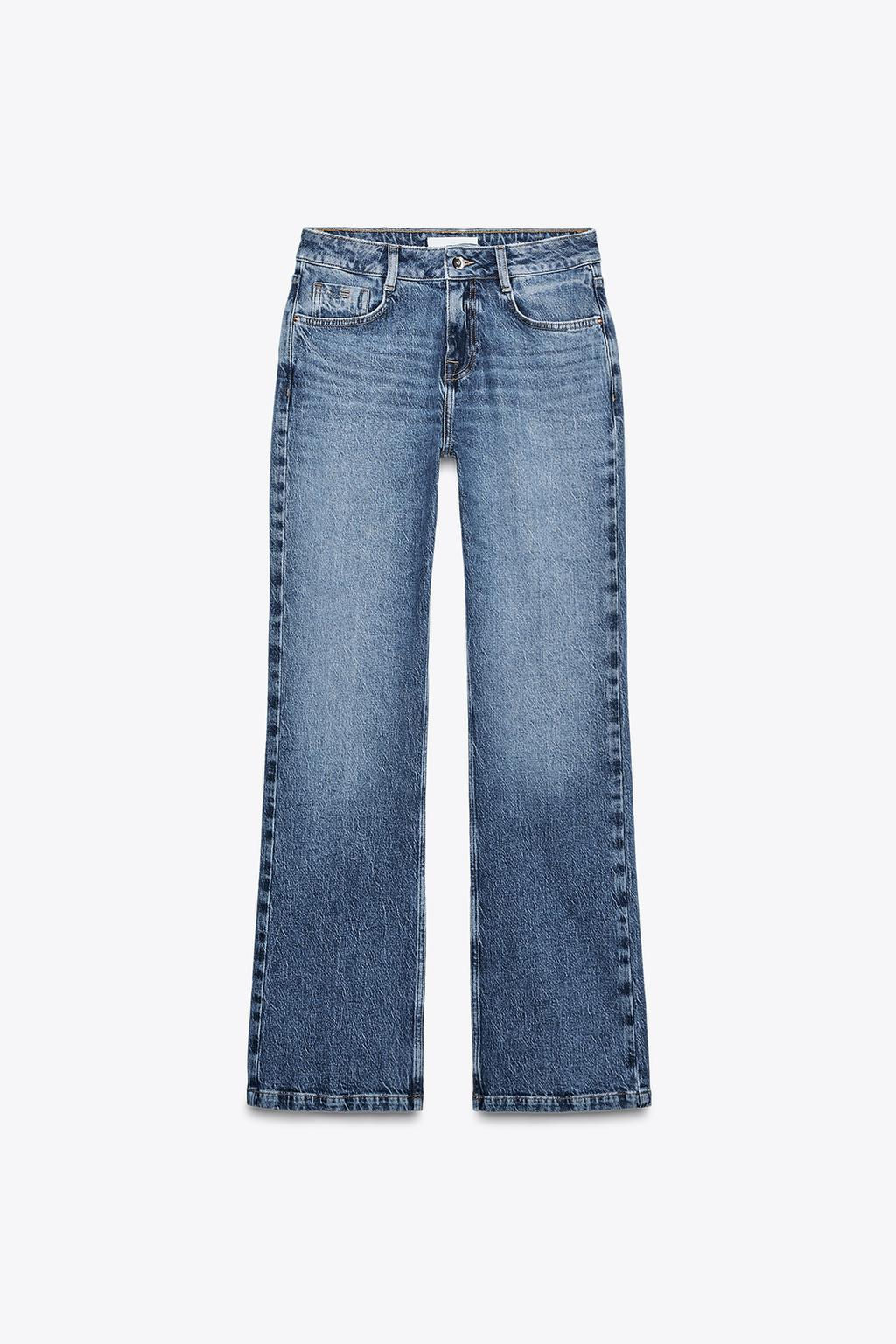 Z1975 HIGH-WAIST BOOT-CUT JEANS - Zara фото 5