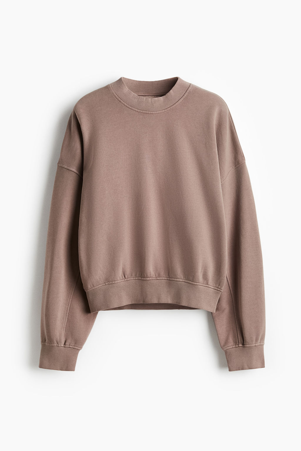Sudadera con efecto lavado