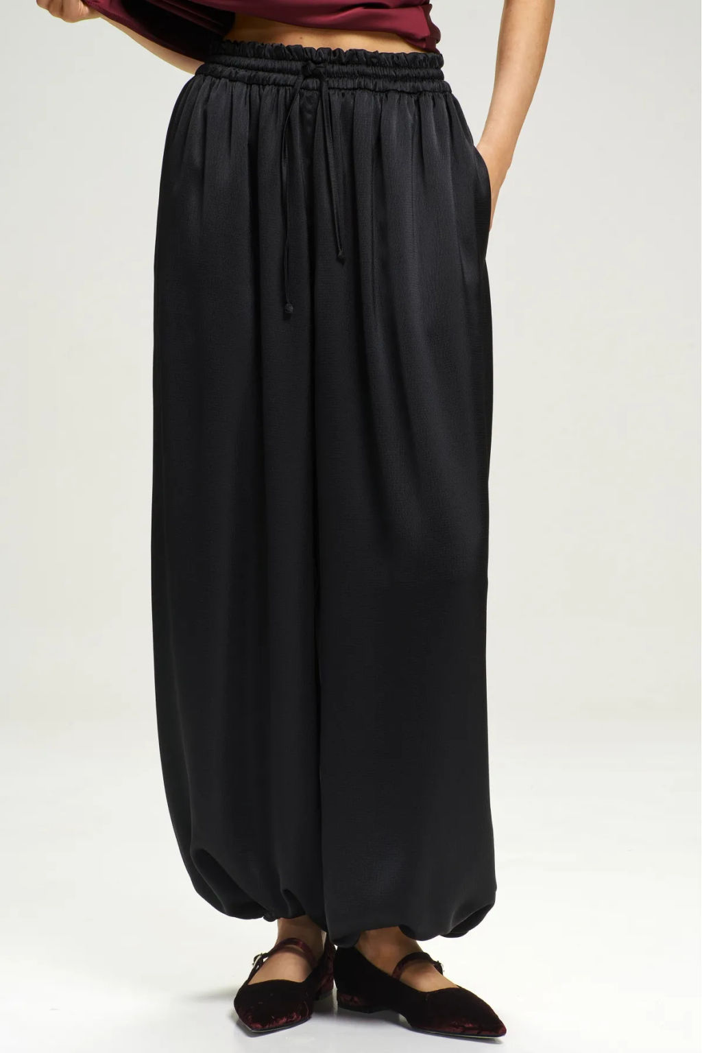 Брюки-алладины Black